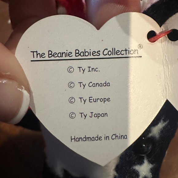 Ty Beanie Babies Left the Donkey 2000 - NWT - Picture 5 of 9